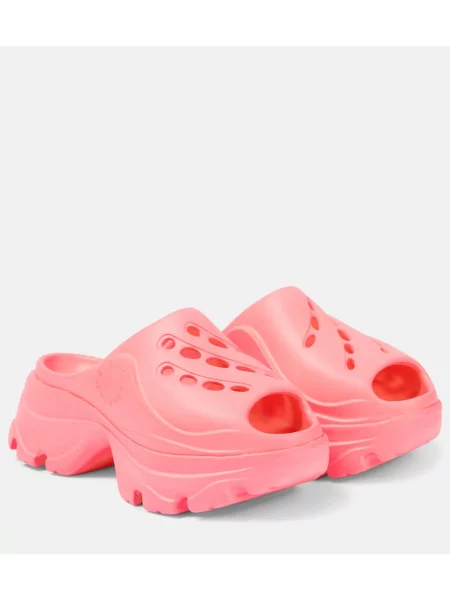 Saboți Adidas By Stella Mccartney roz