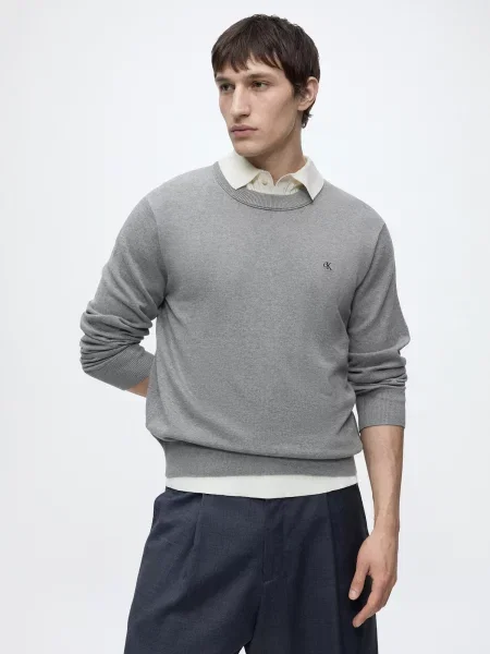 Calvin Klein Jeans Sveter CLSC' sivá
