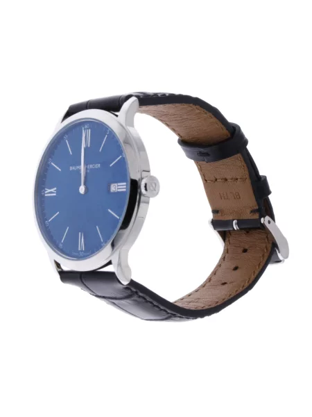 Zegarek Baume Et Mercier niebieski