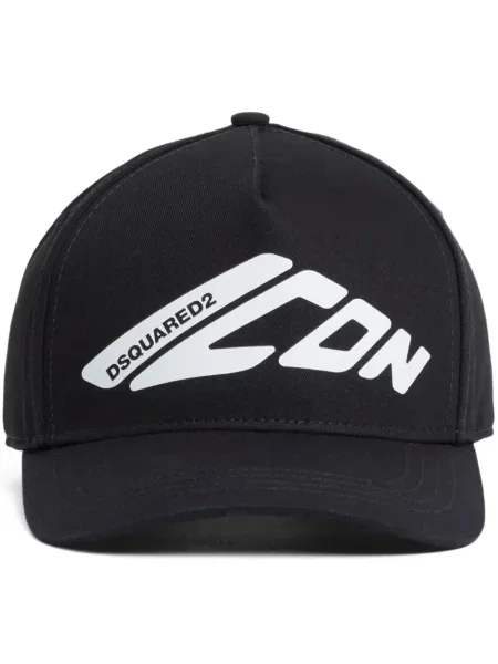 Șapcă Dsquared2 cu imagine negru