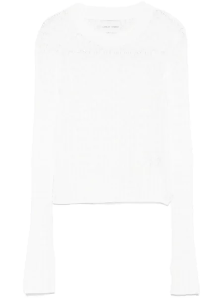 Pulover Loulou Studio alb