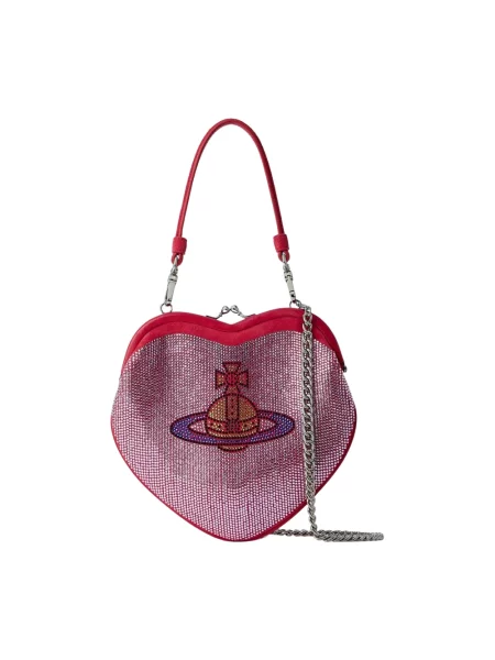 Portfel Vivienne Westwood w serca czerwony