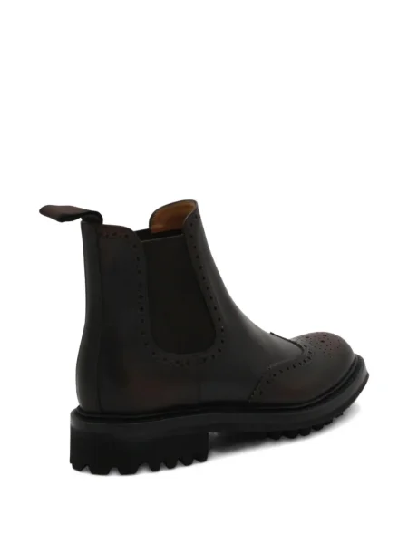 Botine chelsea Church's din piele maro