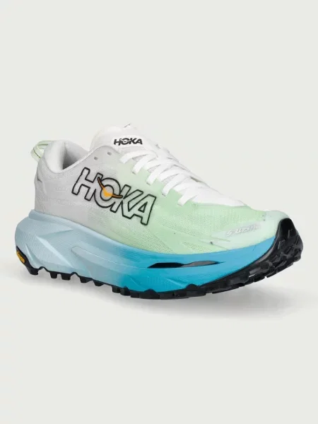 Hoka sneakers de trekking pentru femei Mafate 5 alb
