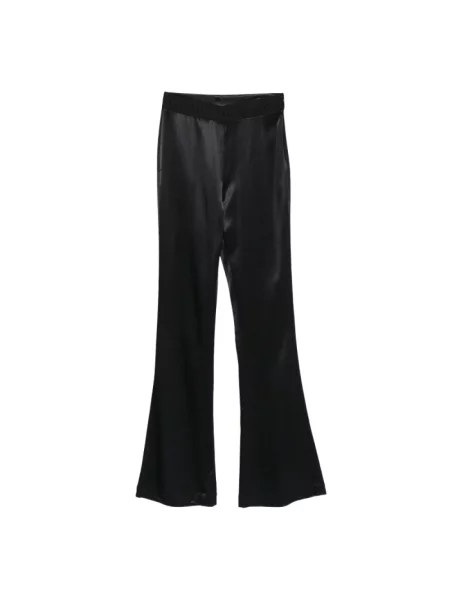Spodnie Versace Jeans Couture z logo czarne