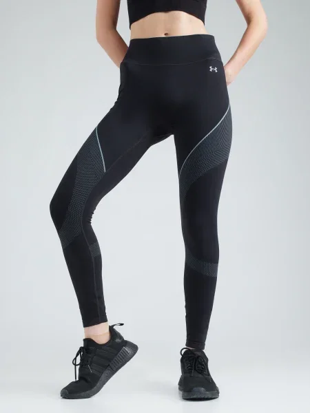 UNDER ARMOUR Športne hlače Vanish svetlo modra črna