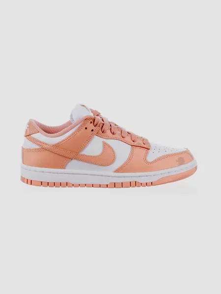 Кросівки NIKE Dunk Low Rose Whisper білий/рожевий шкіра/штучна шкіра білі