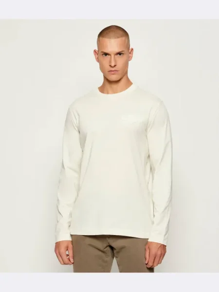 Tricou mânecă lungă Gant bej