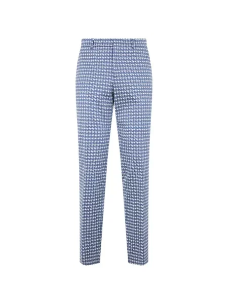 Cu centură pantaloni Moschino albastru