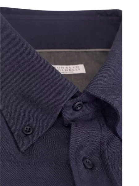 Cămașă Brunello Cucinelli albastru