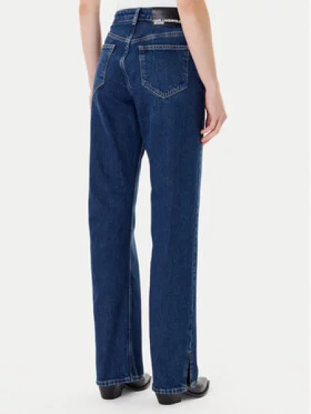 Jeansy Karl Lagerfeld Jeans modré