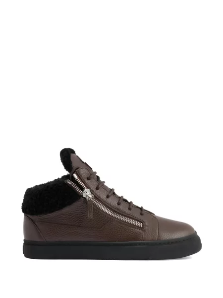 Sneakerși Giuseppe Zanotti Kriss din piele maro