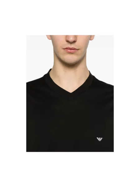 Koszulka Emporio Armani czarna