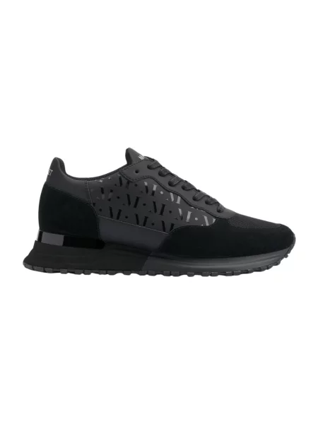 Sneakersy Mallet London skórzane czarne