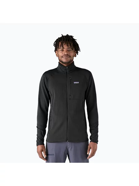 Bluza polarowa Patagonia R1 Hybrid black czarny