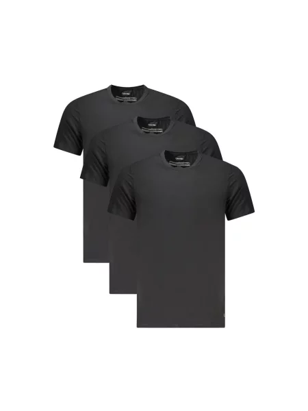 Koszulka Calvin Klein Underwear z krótkim rękawem ze stretchu czarna