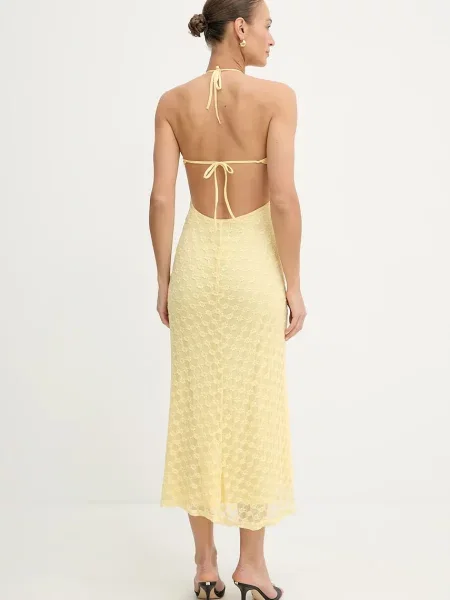 BARDOT Rochie cocktail Rosala galben