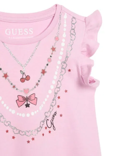 Guess Hétköznapi ruha rózsaszín