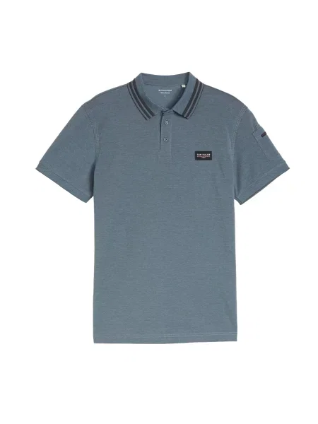 TOM TAILOR Majica safir črna