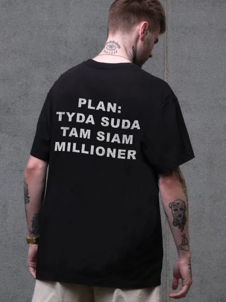 Футболка Without черная