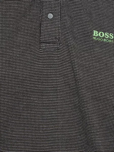 Scurt tricou polo Boss negru