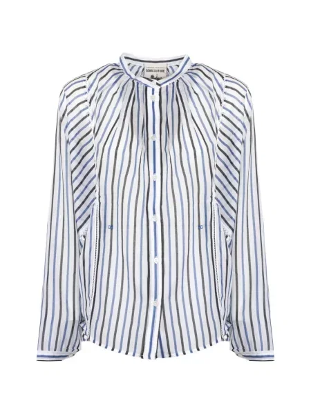 Koszula Semicouture w paski biała