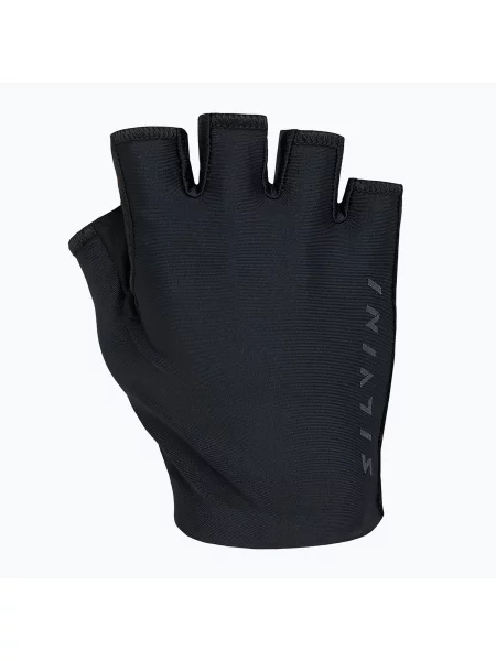 Cyklistické rukavice SILVINI Sarca black černé