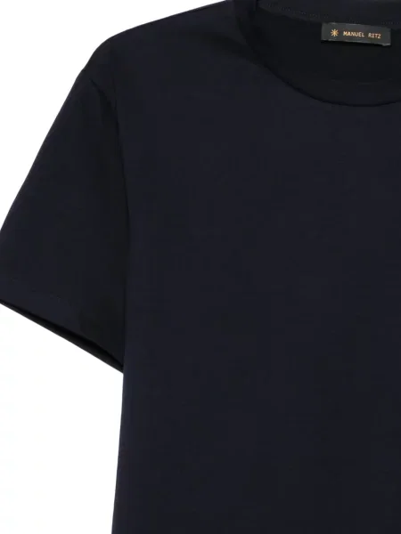 Tricou Manuel Ritz cu decolteu rotund albastru