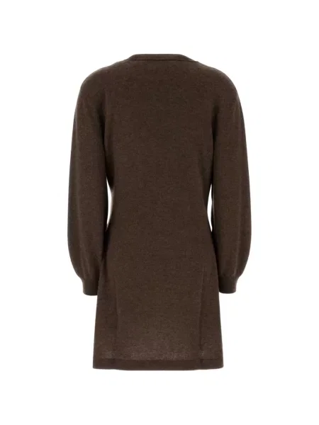 Rochie mini Lisa Yang cu legături maro