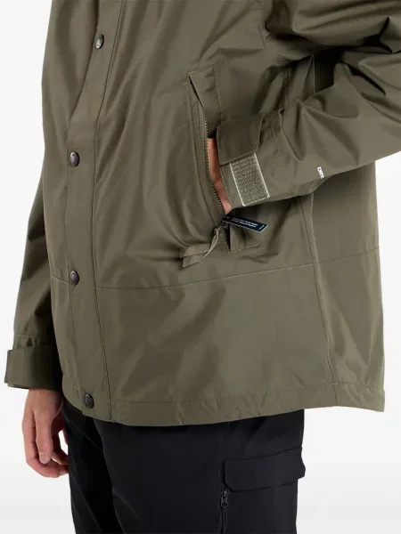 Geacă The North Face cu broderie verde