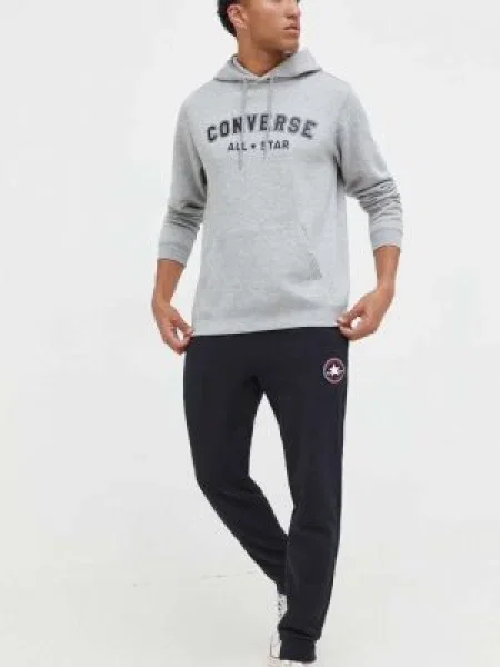 Fleece nadrág Converse fekete