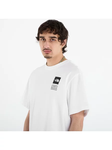Krátky tričko The North Face s krátkymi rukávmi biela