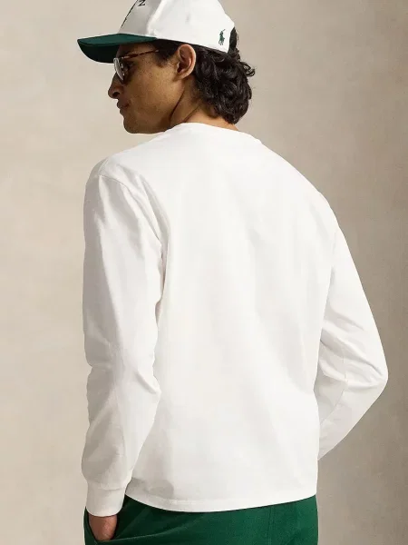 Tricou polo Polo Ralph Lauren alb