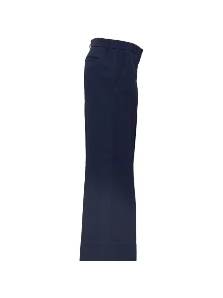 Pantaloni Ql2 evazate albastru