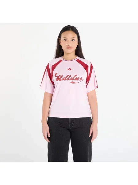 Тениска adidas W Her Tee Clear Pink/ Actmar L розово