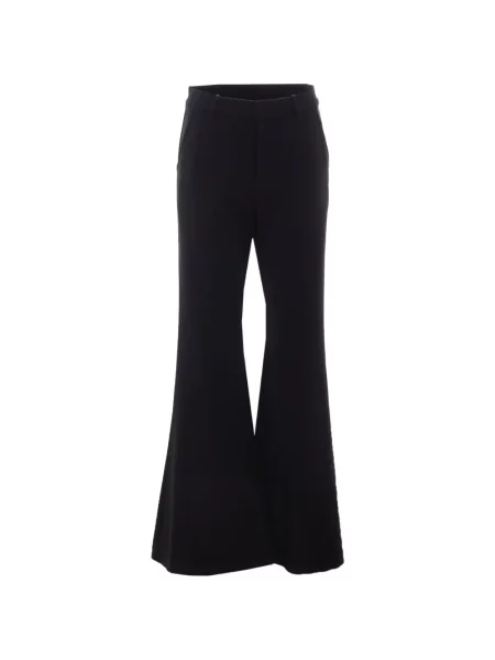 Pantaloni Eleh evazate negru