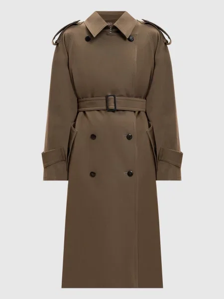 Тренч CERTO з вовни Max Mara коричневий