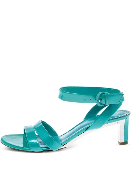 Sandale Casadei din piele verde
