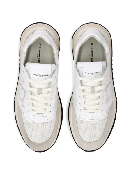 Fűzős csipkés sneaker Philippe Model Paris fehér