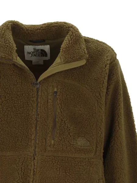 Geacă bomber The North Face din fleece maro