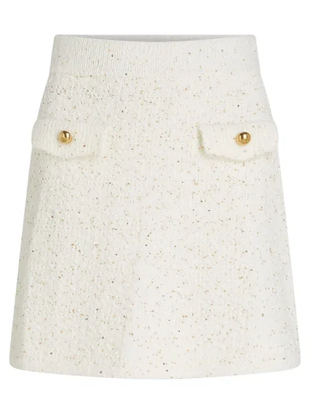 Karl Lagerfeld Fustă crem auriu