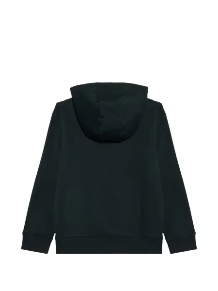 Bluza z kapturem dziecięca Lacoste zielona