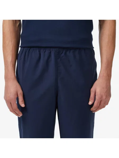 Lacoste Spodnie Chino Regular Fit granatowe