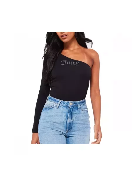 Polo majica Juicy Couture crna