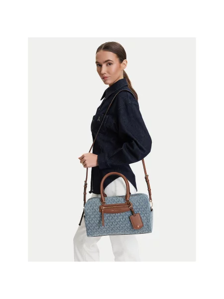 Geantă MICHAEL Michael Kors Jet Set albastru