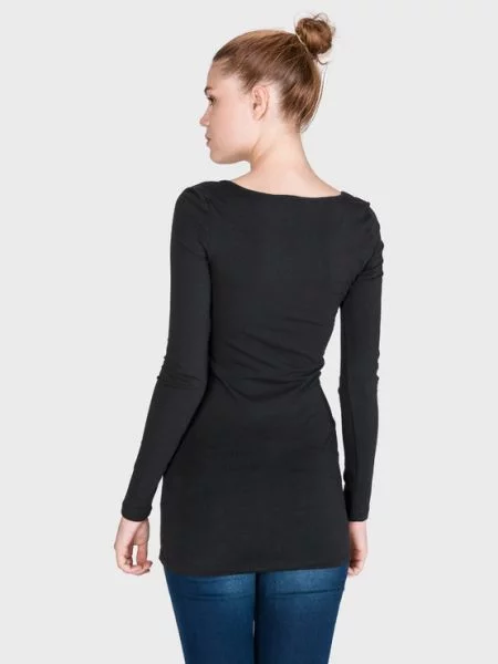 Vero Moda Maxi My T-shirt Black μαύρο