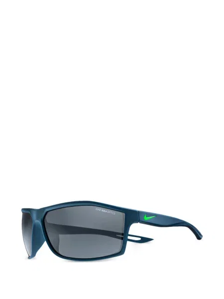 Ochelari de soare Nike cu imprimeu geometric albastru