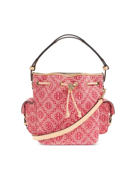 Kapelusz Tory Burch czerwony