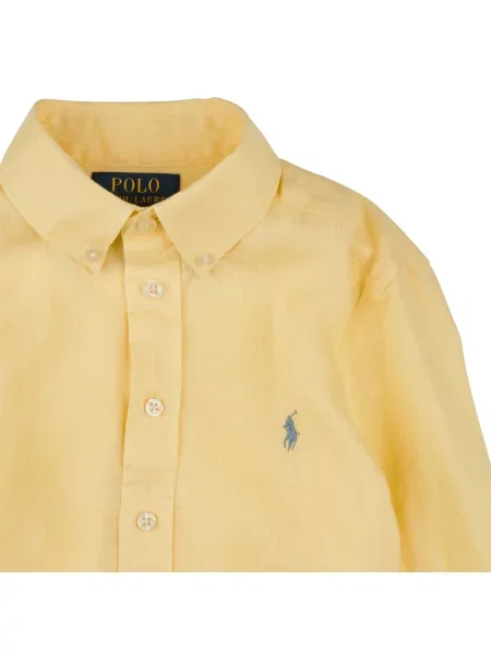 Cămașă copii Polo Ralph Lauren galben