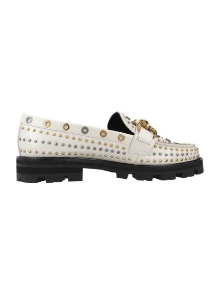 Pantofi loafer Kurt Geiger din piele alb